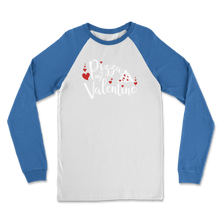 Load image into Gallery viewer, Pizza is My Valentine Classic Raglan Long Sleeve Shirt