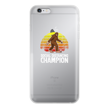 Load image into Gallery viewer, Social Distance Back Printed Transparent Soft Phone Case