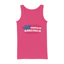 Load image into Gallery viewer, Unmask Organic Jersey Womens Tank Top