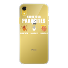 Load image into Gallery viewer, Trump Parasite Back Printed Transparent Hard Phone Case