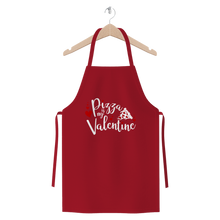 Load image into Gallery viewer, Pizza is My Valentine Premium Jersey Apron