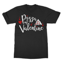 Load image into Gallery viewer, Pizza is My Valentine T-Shirt Dress