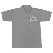 Load image into Gallery viewer, Pizza is My Valentine Classic Adult Polo Shirt