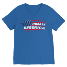 Load image into Gallery viewer, Unmask Premium V-Neck T-Shirt