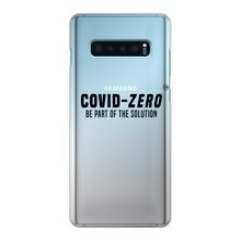 Load image into Gallery viewer, Covid-Zero Collection Back Printed Transparent Hard Phone Case