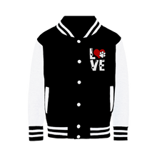Load image into Gallery viewer, Love Dog Varsity Jacket