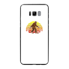 Load image into Gallery viewer, Social Distance Back Printed Black Soft Phone Case