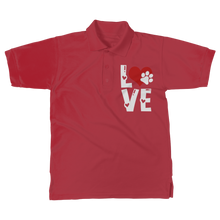 Load image into Gallery viewer, Love Dog Classic Adult Polo Shirt