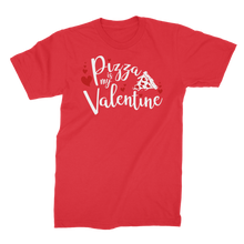 Load image into Gallery viewer, Pizza is My Valentine Premium Jersey Men's T-Shirt