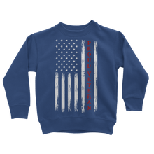 Load image into Gallery viewer, Proud Veteran Classic Kids Sweatshirt