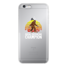 Load image into Gallery viewer, Social Distance Back Printed Transparent Hard Phone Case