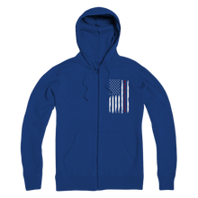 Load image into Gallery viewer, Proud Veteran Premium Adult Zip Hoodie