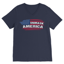 Load image into Gallery viewer, Unmask Premium V-Neck T-Shirt