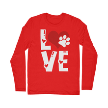Load image into Gallery viewer, Love Dog Classic Long Sleeve T-Shirt