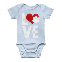 Load image into Gallery viewer, Love Dog Classic Baby Onesie Bodysuit