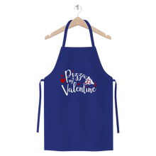 Load image into Gallery viewer, Pizza is My Valentine Premium Jersey Apron