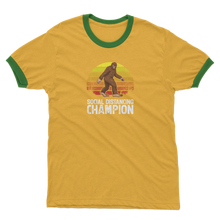 Load image into Gallery viewer, Social Distance Adult Ringer T-Shirt