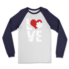 Load image into Gallery viewer, Love Dog Classic Raglan Long Sleeve Shirt