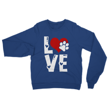 Load image into Gallery viewer, Love Dog Classic Adult Sweatshirt