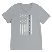 Load image into Gallery viewer, Proud Veteran Classic V-Neck T-Shirt