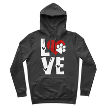 Load image into Gallery viewer, Love Dog Premium Adult Hoodie