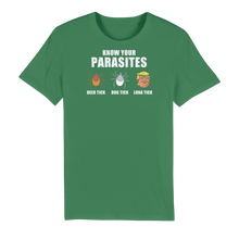 Load image into Gallery viewer, Trump Parasite Premium Organic Adult T-Shirt