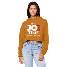 Load image into Gallery viewer, Joe Biden Unisex Cropped Raw Edge Boyfriend Hoodie