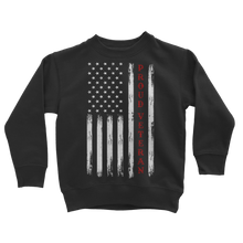 Load image into Gallery viewer, Proud Veteran Classic Kids Sweatshirt