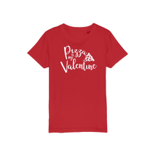 Load image into Gallery viewer, Pizza is My Valentine Organic Jersey Kids T-Shirt