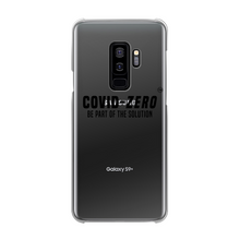 Load image into Gallery viewer, Covid-Zero Collection Back Printed Transparent Hard Phone Case