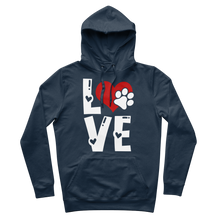 Load image into Gallery viewer, Love Dog Premium Adult Hoodie