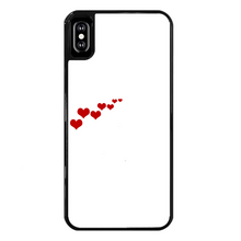 Load image into Gallery viewer, Hug Me I'm Vaccinated Back Printed Black Hard Phone Case