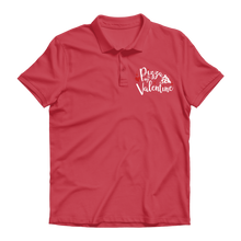 Load image into Gallery viewer, Pizza is My Valentine Premium Adult Polo Shirt