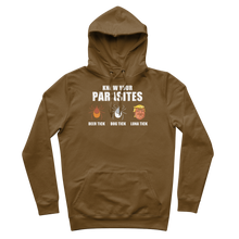 Load image into Gallery viewer, Trump Parasite Premium Adult Hoodie