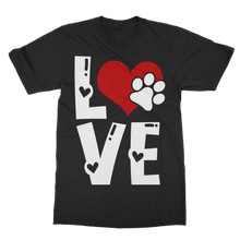 Load image into Gallery viewer, Love Dog T-Shirt Dress