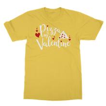 Load image into Gallery viewer, Pizza is My Valentine Classic Adult T-Shirt