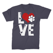 Load image into Gallery viewer, Love Dog Premium Jersey Men's T-Shirt