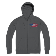 Load image into Gallery viewer, Unmask Premium Adult Zip Hoodie