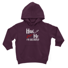 Load image into Gallery viewer, Hug Me I'm Vaccinated Classic Kids Hoodie
