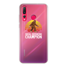 Load image into Gallery viewer, Social Distance Back Printed Transparent Soft Phone Case