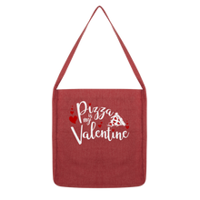 Load image into Gallery viewer, Pizza is My Valentine Classic Tote Bag