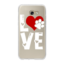 Load image into Gallery viewer, Love Dog Back Printed Transparent Soft Phone Case