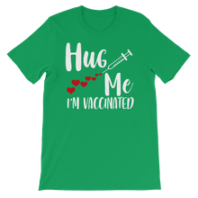 Load image into Gallery viewer, Hug Me I'm Vaccinated Classic Kids T-Shirt