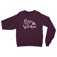 Load image into Gallery viewer, Pizza is My Valentine Classic Adult Sweatshirt
