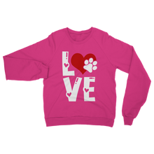 Load image into Gallery viewer, Love Dog Classic Adult Sweatshirt