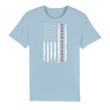 Load image into Gallery viewer, Proud Veteran Premium Organic Adult T-Shirt