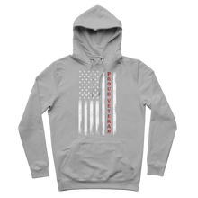Load image into Gallery viewer, Proud Veteran Premium Adult Hoodie