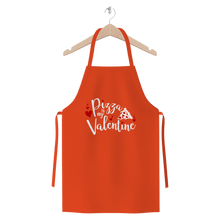 Load image into Gallery viewer, Pizza is My Valentine Premium Jersey Apron