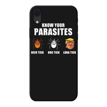 Load image into Gallery viewer, Trump Parasite Back Printed Black Soft Phone Case