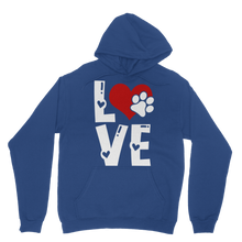 Load image into Gallery viewer, Love Dog Classic Adult Hoodie
